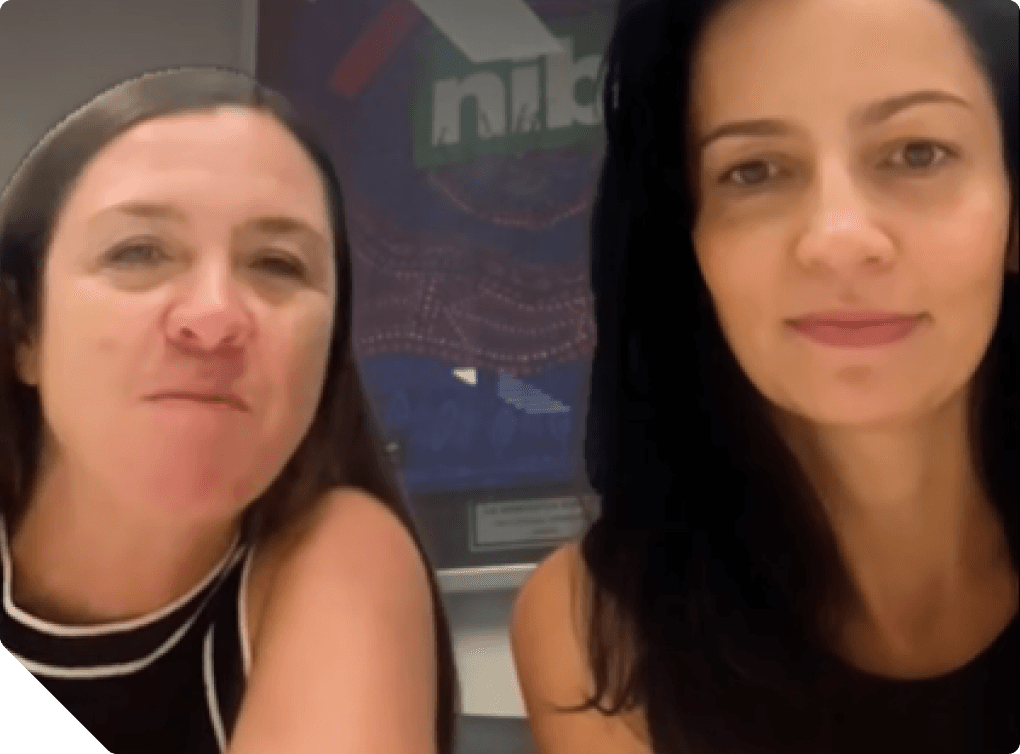 Cynthia Wooderson and Carolina Mejia from The Wests Group Australia