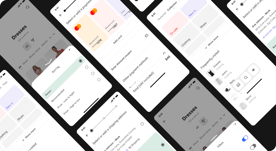 E-commerce build and scale visual