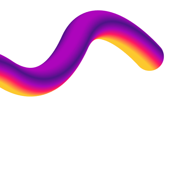 curved inverted gradient