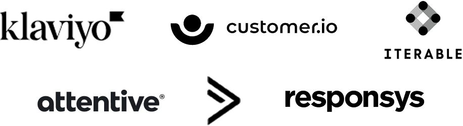 Additional marketing platforms we support