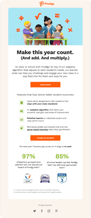 Prodigy Email Template 2