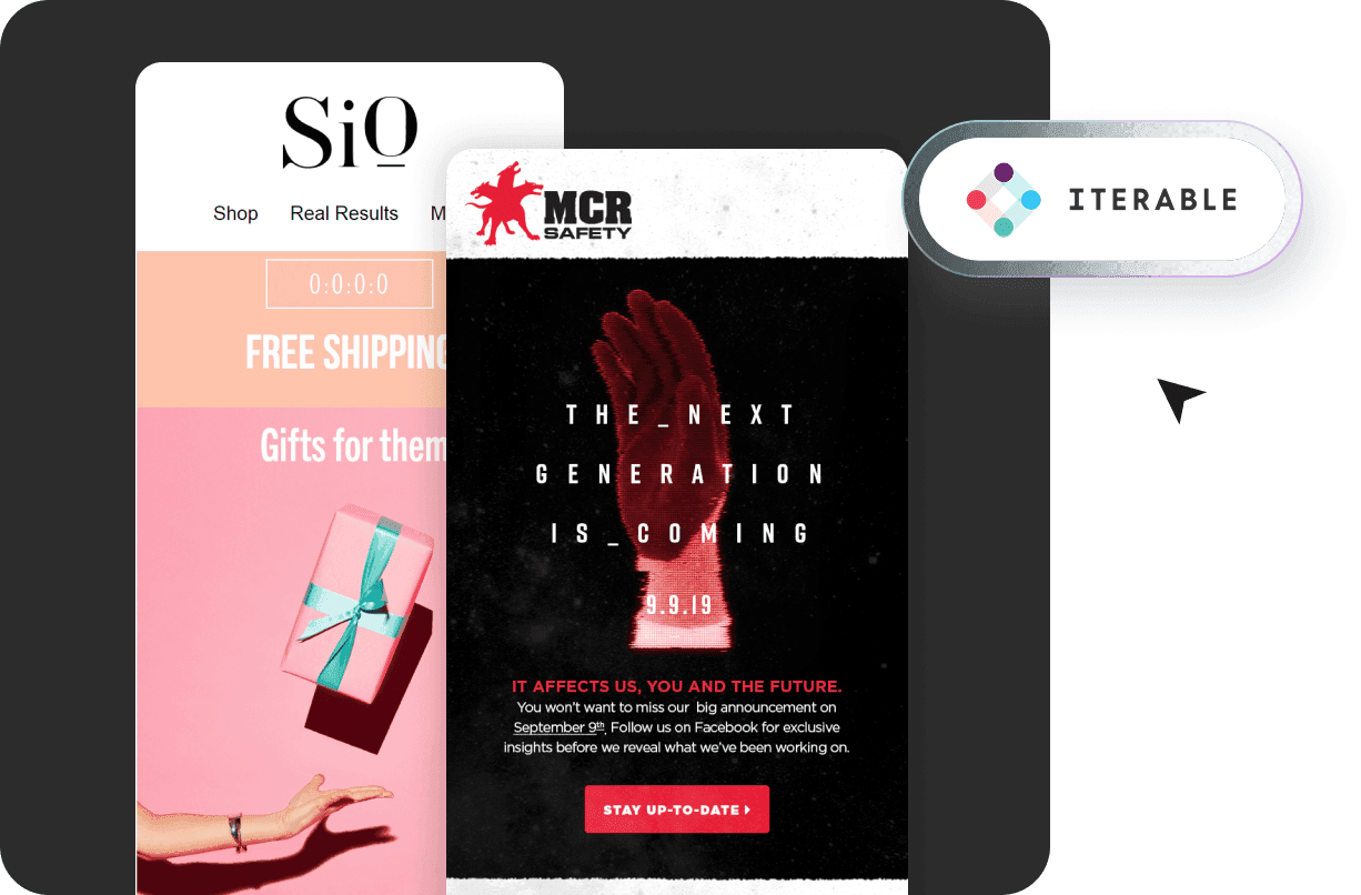 Iterable email marketing services