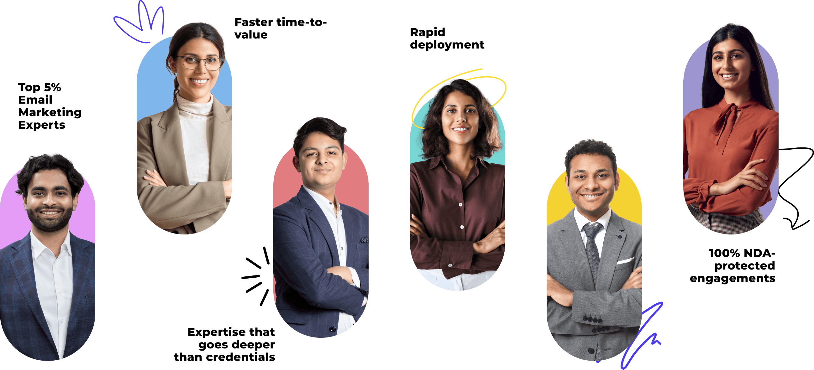 Email marketing features image group