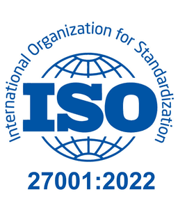 ISO 27001:2022 certified