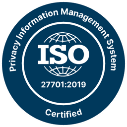 ISO 27701 certified