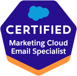 Certified Marketing Cloud Email Specialist