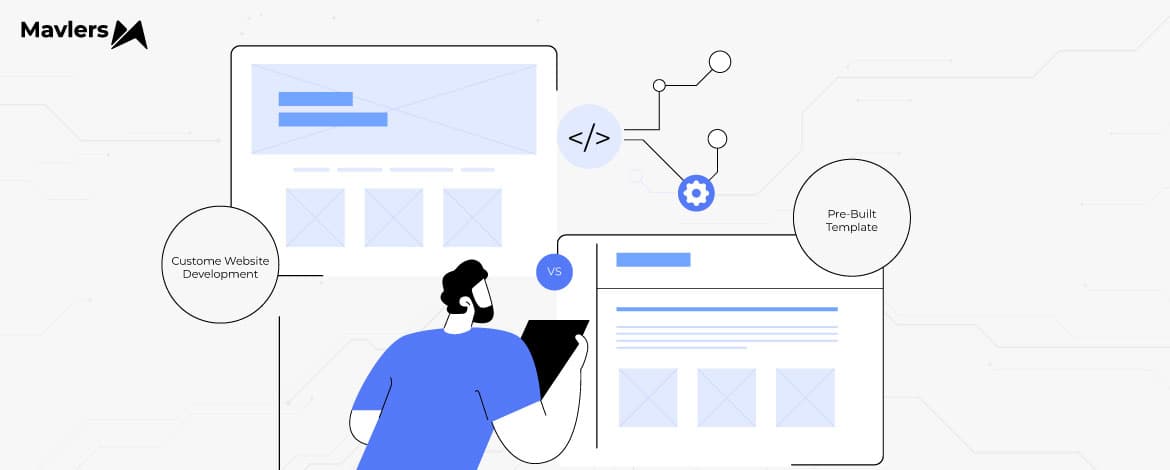 Custom Websites vs. Pre-Built Templates: How to Choose the Perfect Fit for Your Business