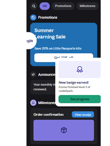 Braze AI mobile engagement interface