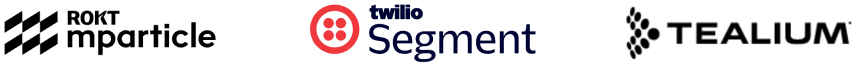 mParticle, Twilio Segment, Tealium
