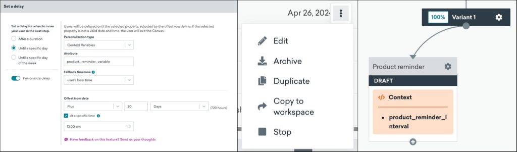 Braze dashboard
