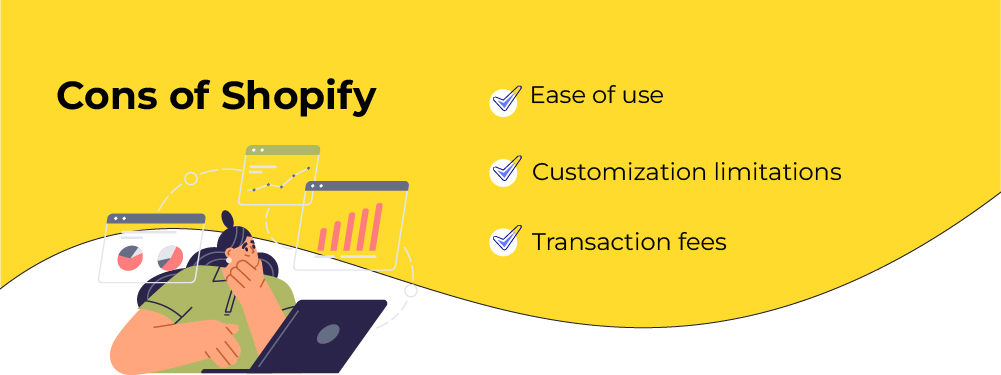 Cons of shopify