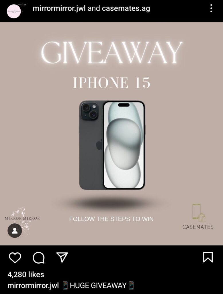Giveaway