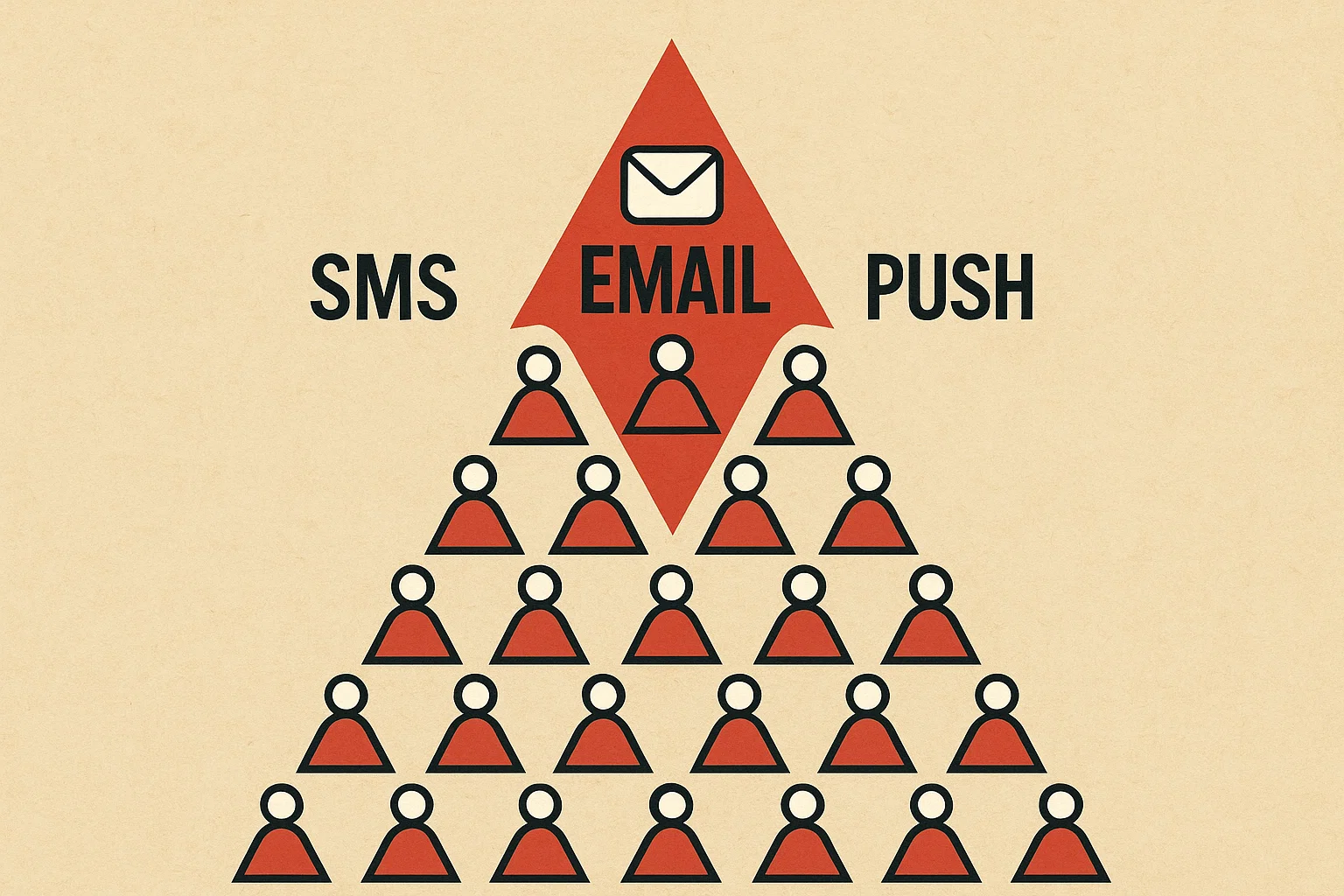 Email, SMS, & Push