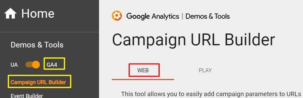 Campaign URL Builder