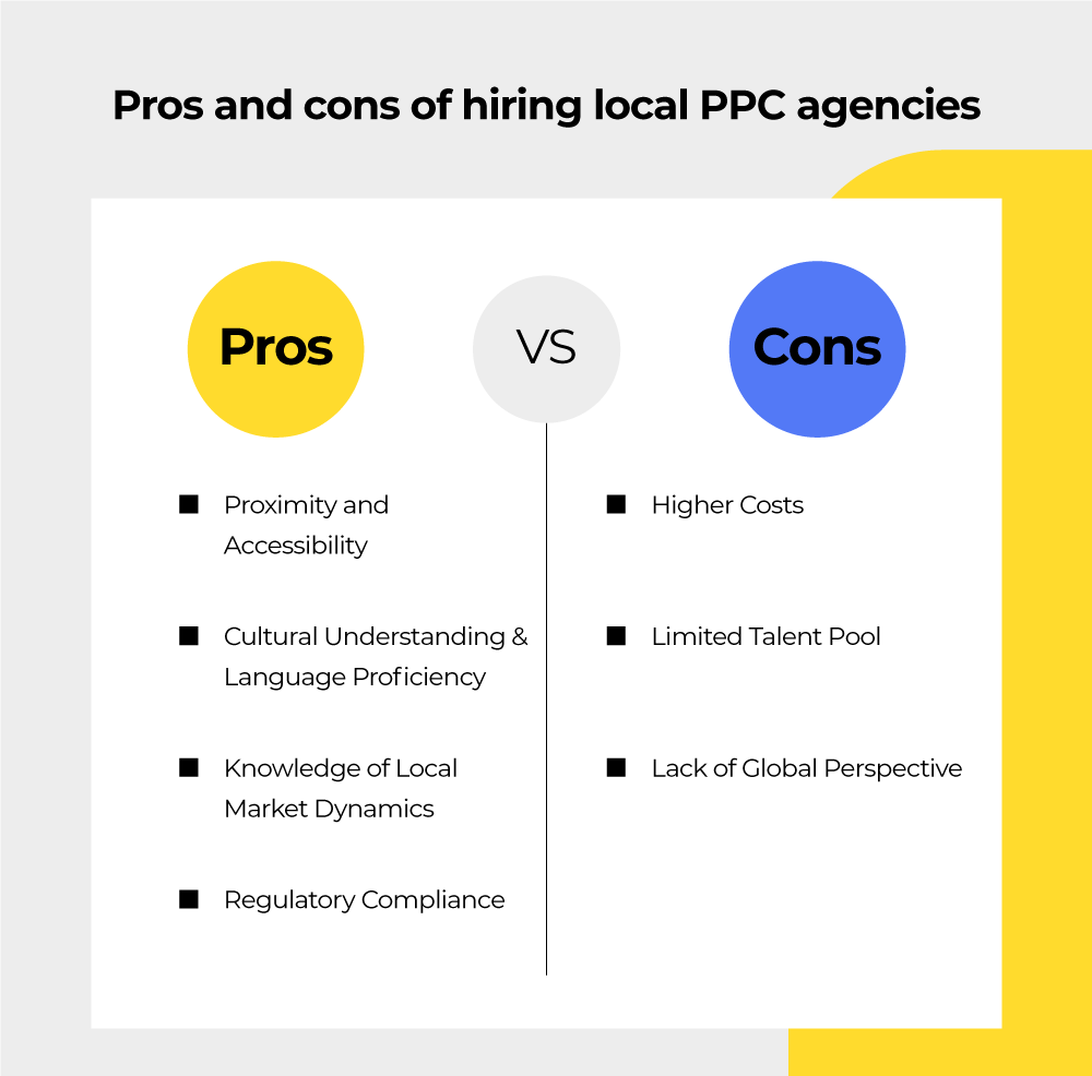 Pros and cons of hiring local PPC agencies