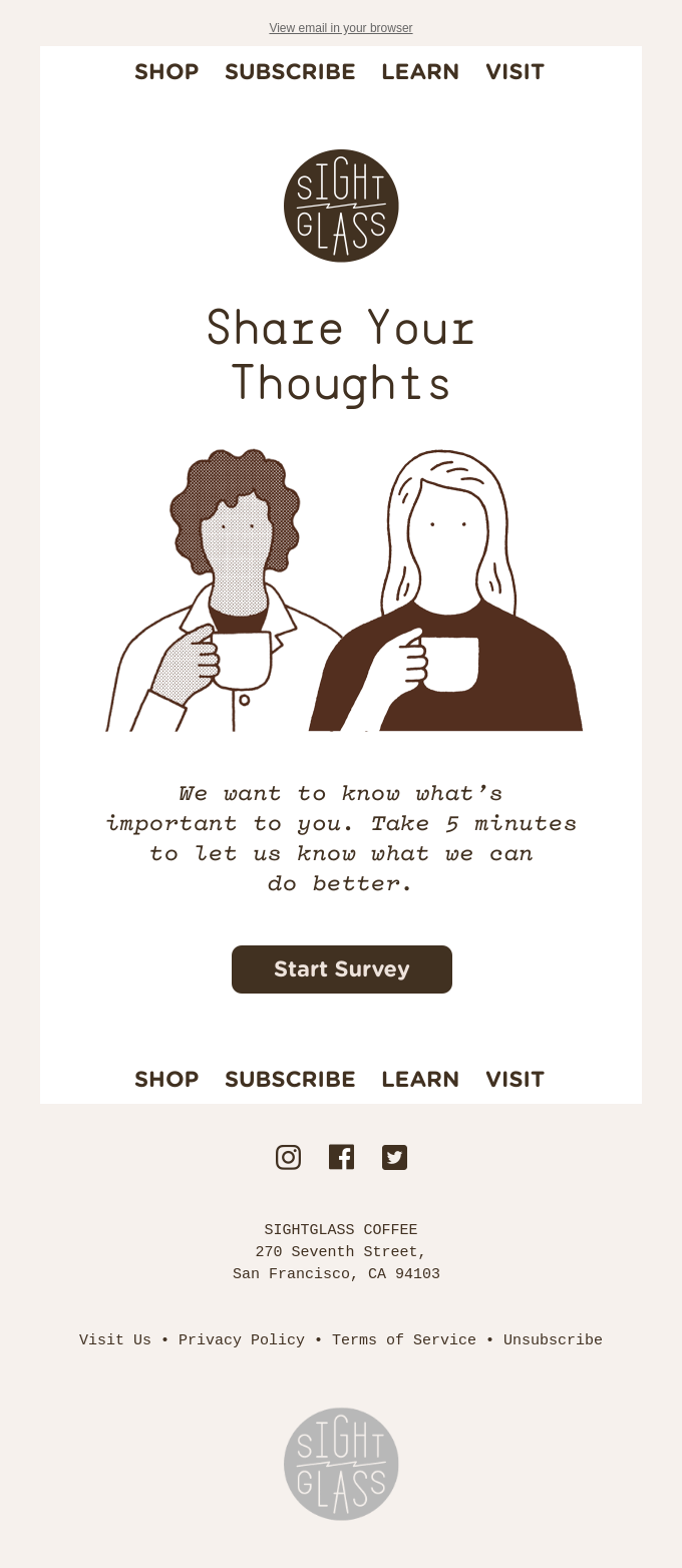 Short and Simple email