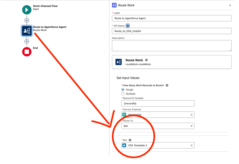 Connect your Service Agent to a Messaging Channel