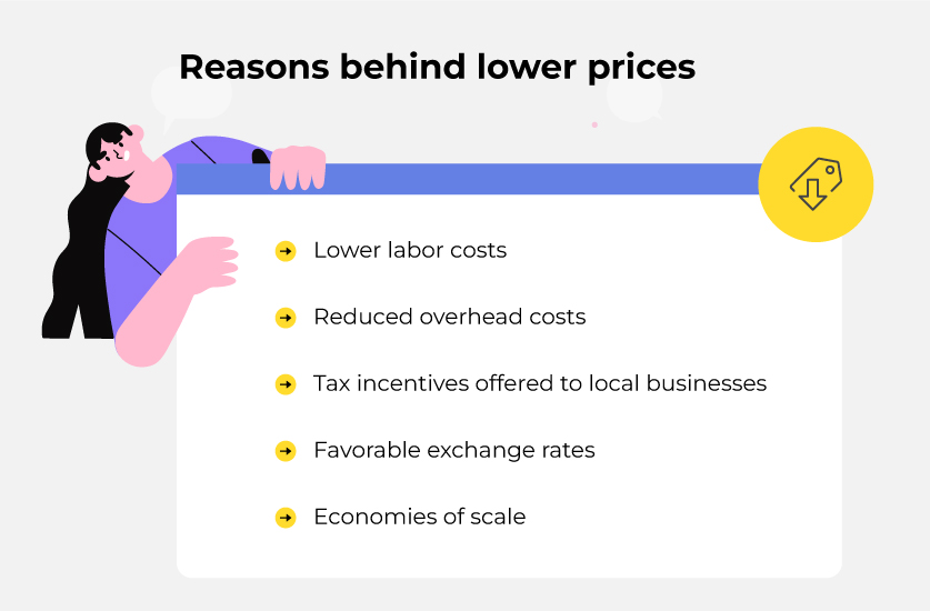 Why Offshore Agencies Offer Lower Prices