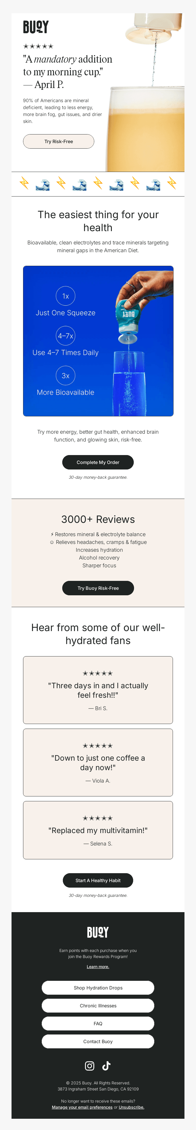 UGC in cart abandonment emails