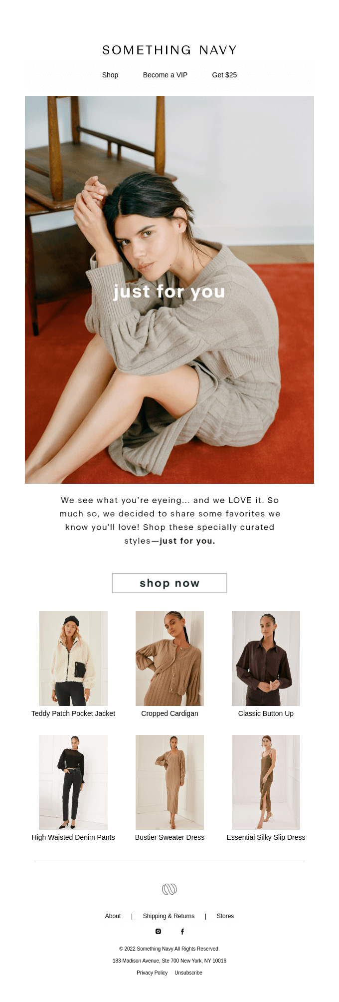 email from Something Navy